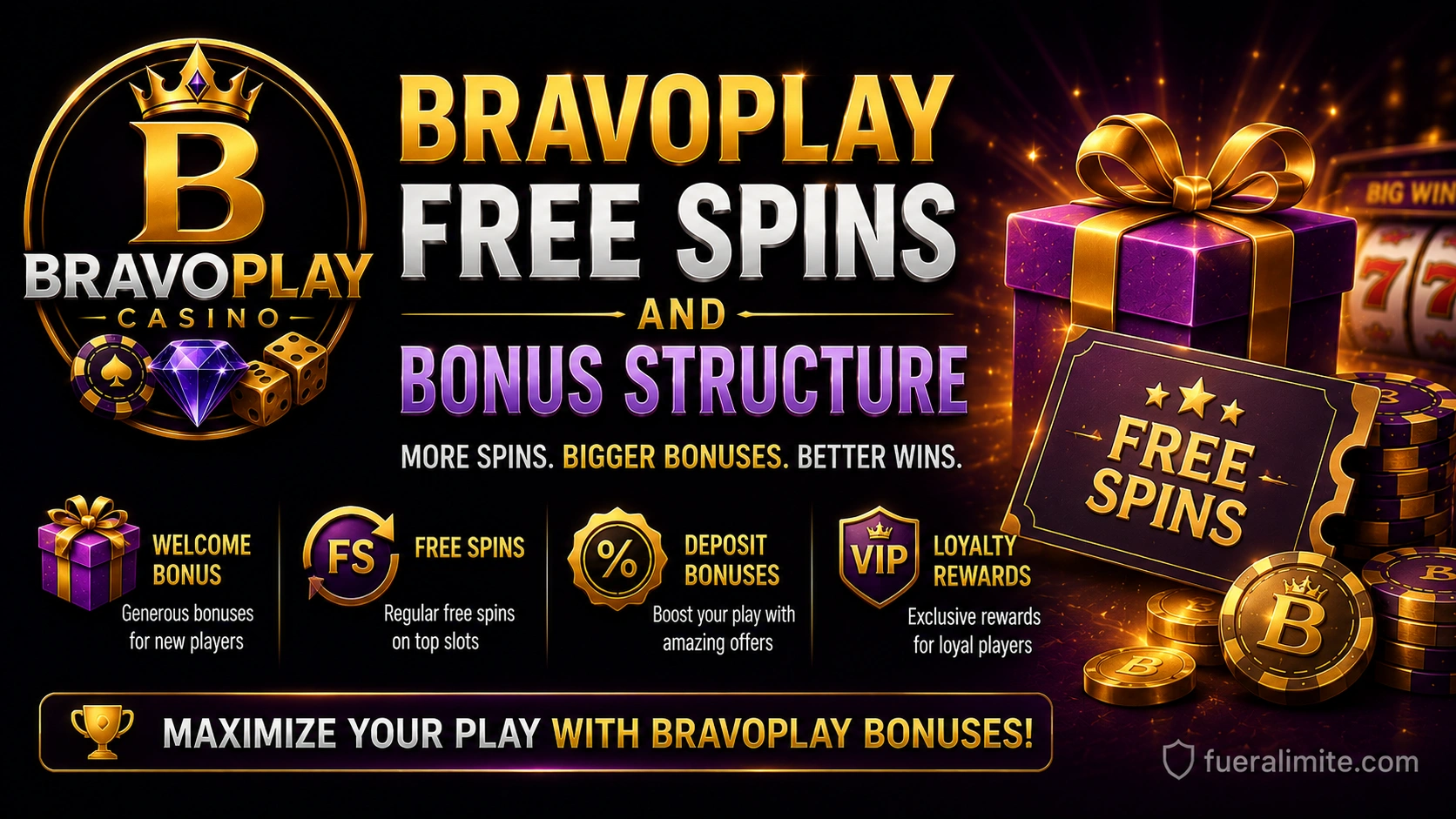 BravoPlay Free Spins and Bonus Structure