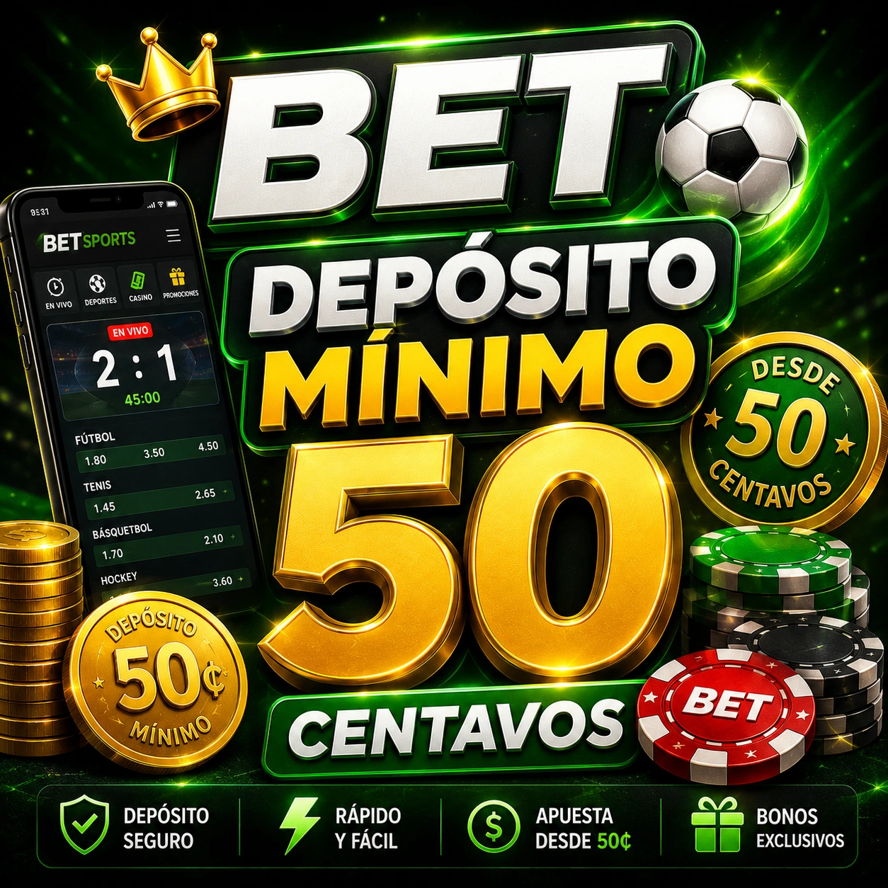 Bet Depósito Mínimo 50 Centavos Bet Depósito Mínimo 50 Centavos