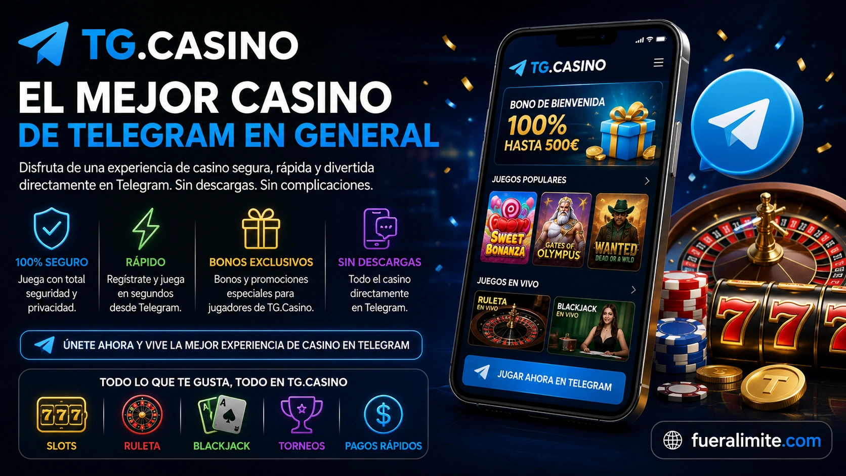 TG.Casino – El Mejor Casino de Telegram en General TG.Casino – El Mejor Casino de Telegram en General