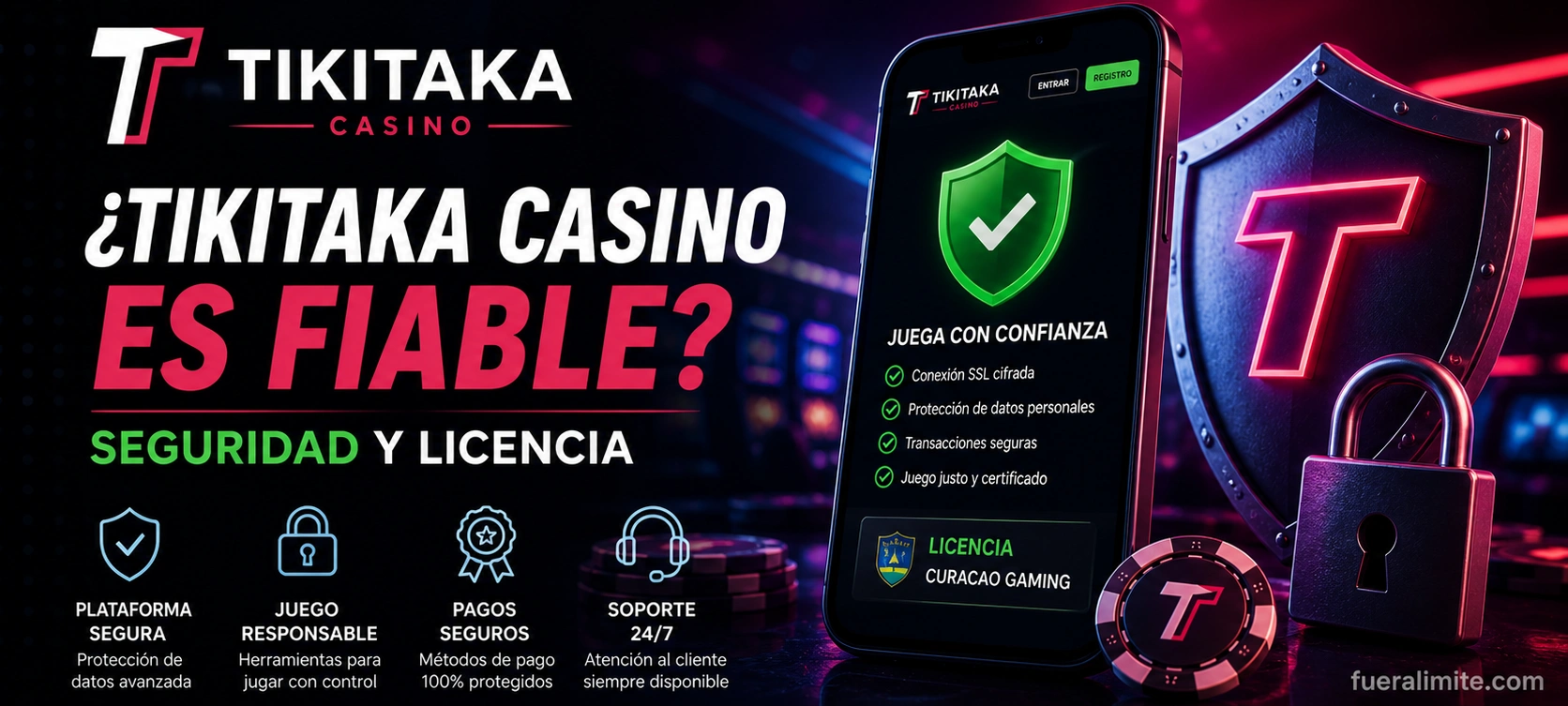 ¿Tikitaka Casino Es Fiable? Seguridad y Licencia