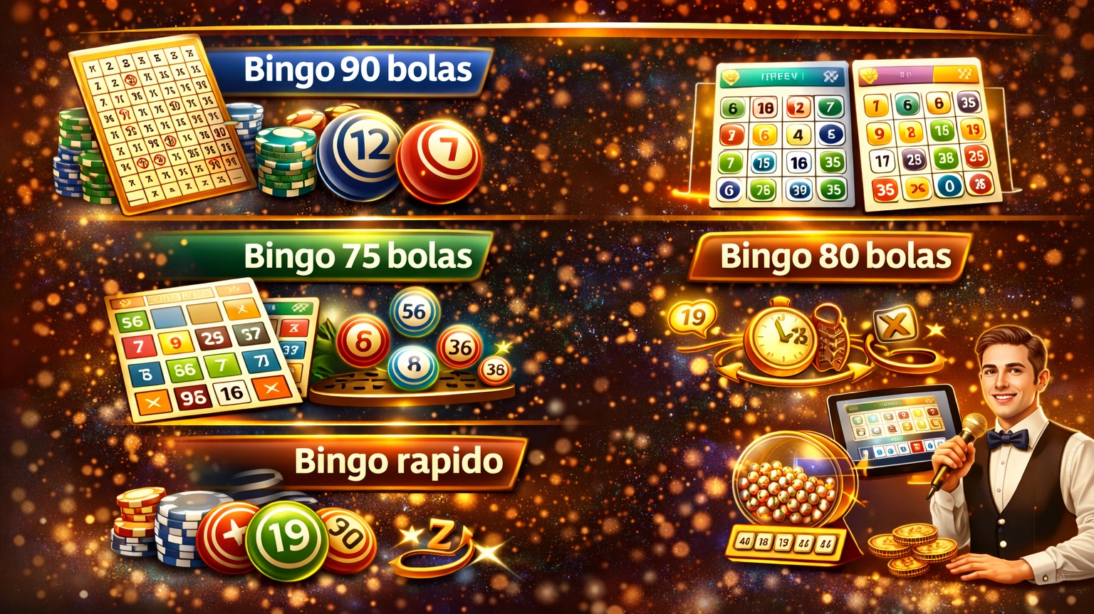 Tipos de bingo online disponibles