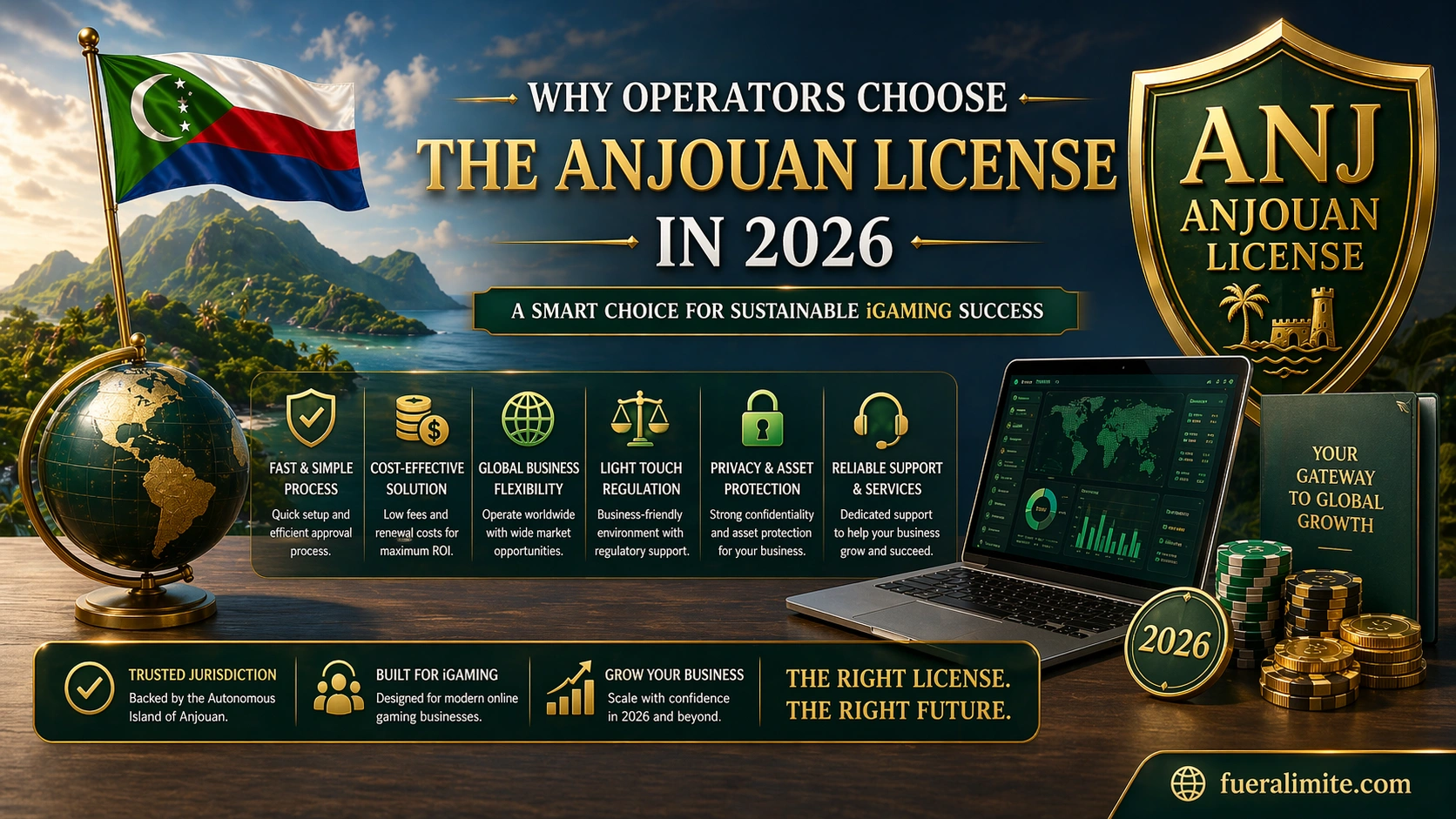 Why Operators Choose the Anjouan License in 2026