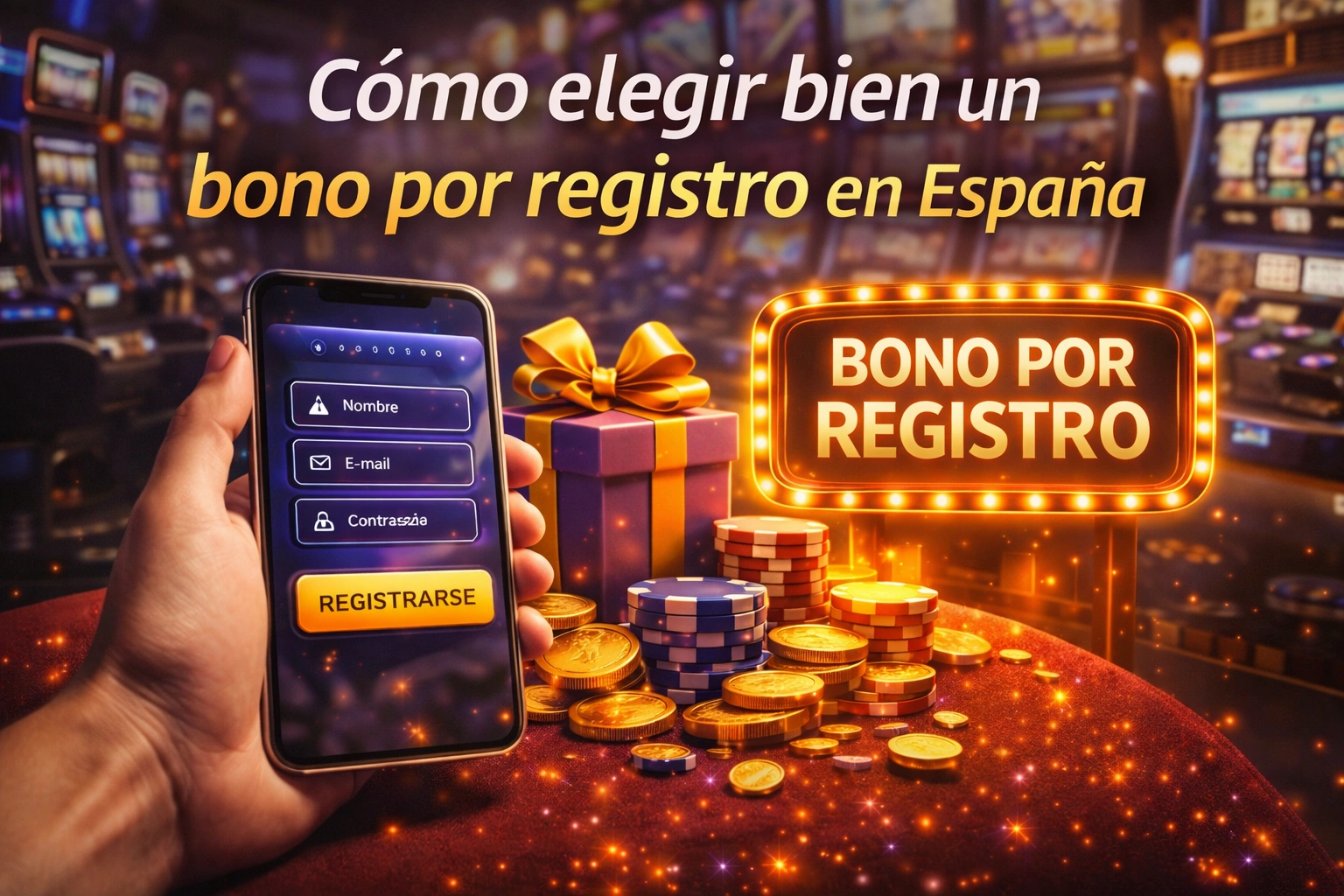 Cómo elegir bien un bono por registro en España