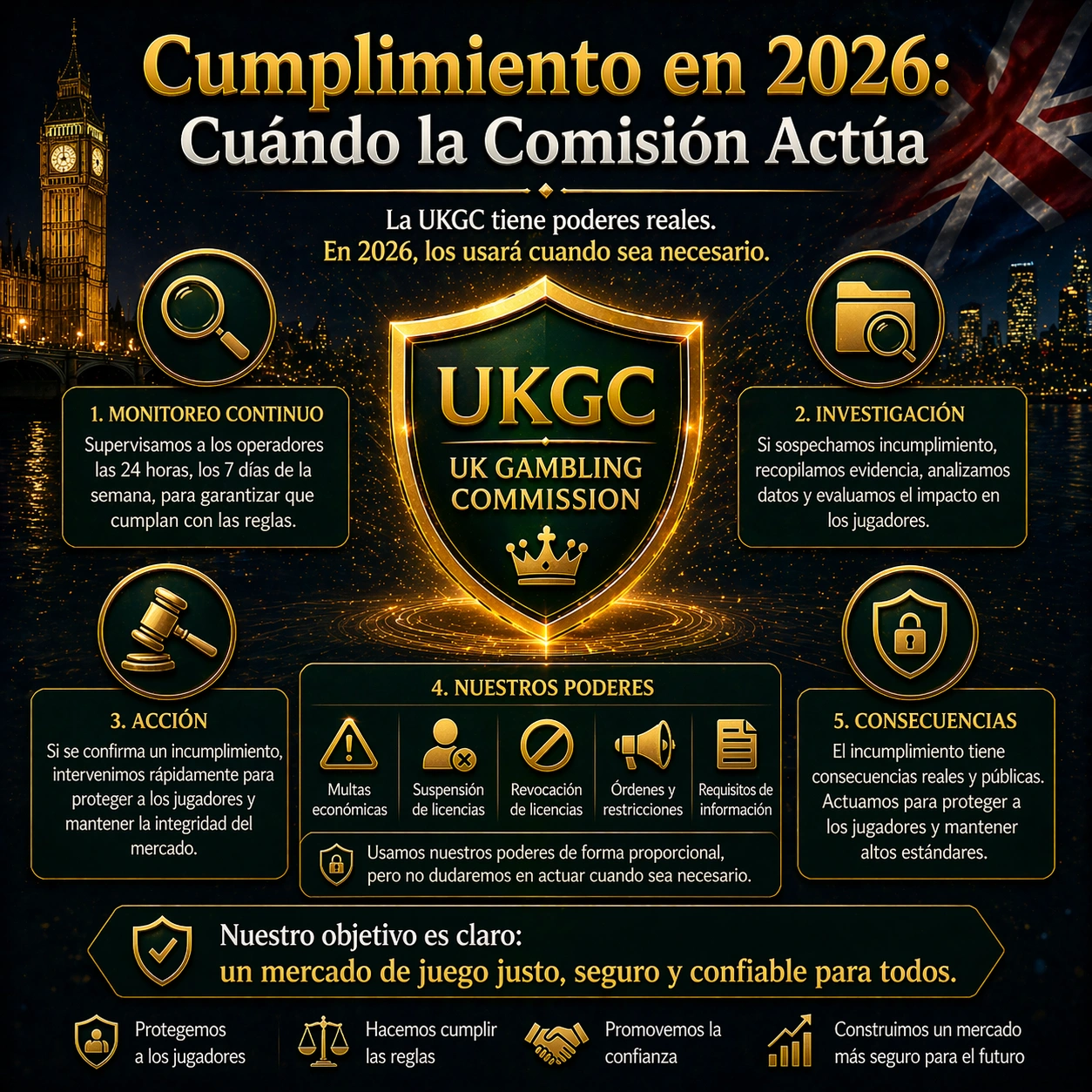 Cumplimiento en 2026: Cuándo la Comisión Actúa