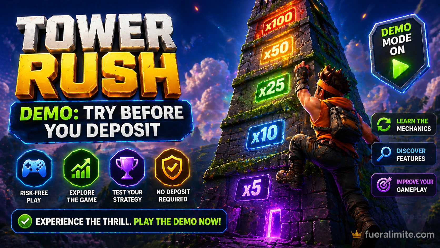 Tower Rush Demo: Try Before You Deposit Tower Rush Demo: Try Before You Deposit