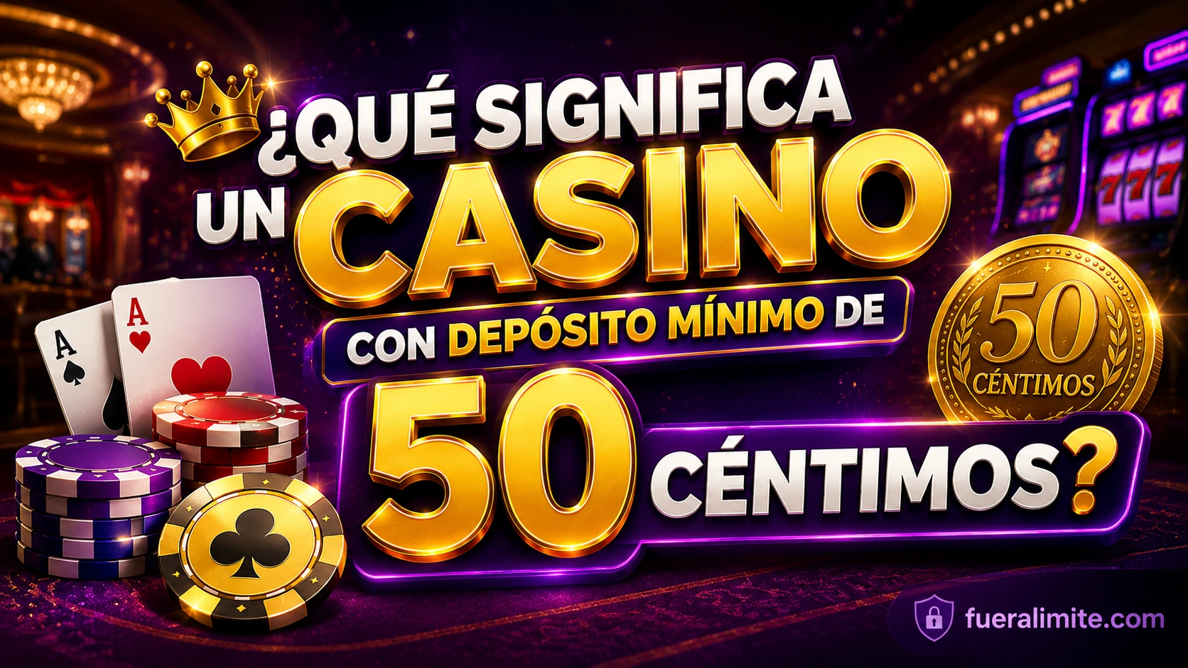¿Qué Significa un Casino con Depósito Mínimo de 50 Céntimos? ¿Qué Significa un Casino con Depósito Mínimo de 50 Céntimos?