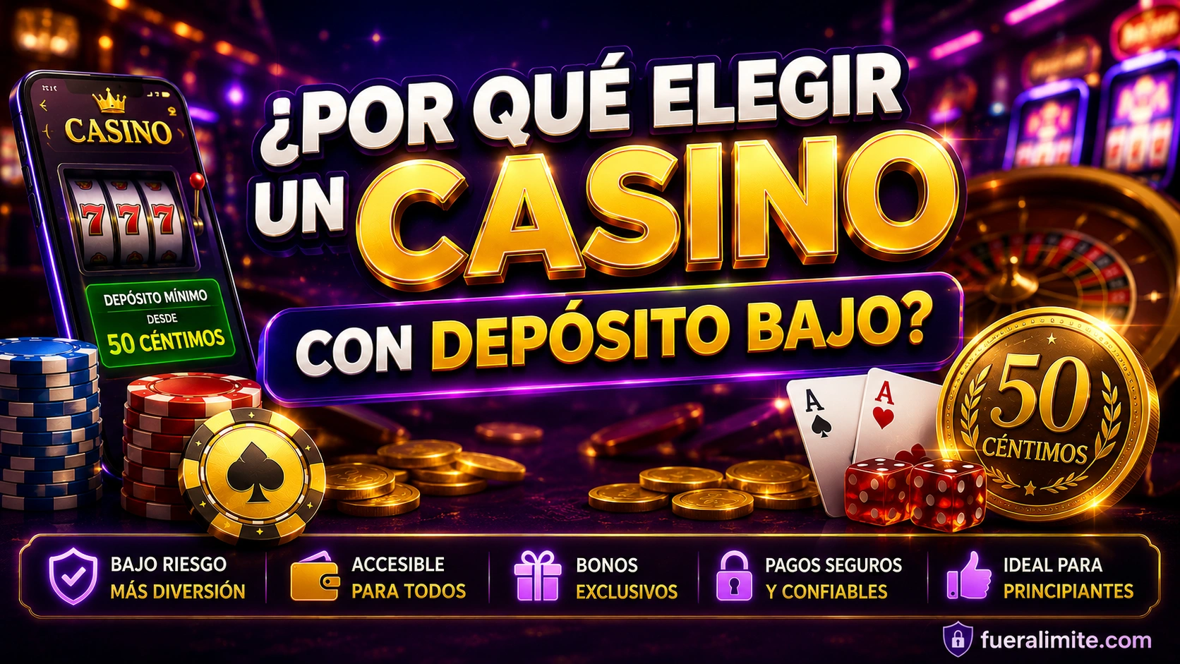 ¿Por Qué Elegir un Casino con Depósito Bajo? ¿Por Qué Elegir un Casino con Depósito Bajo?