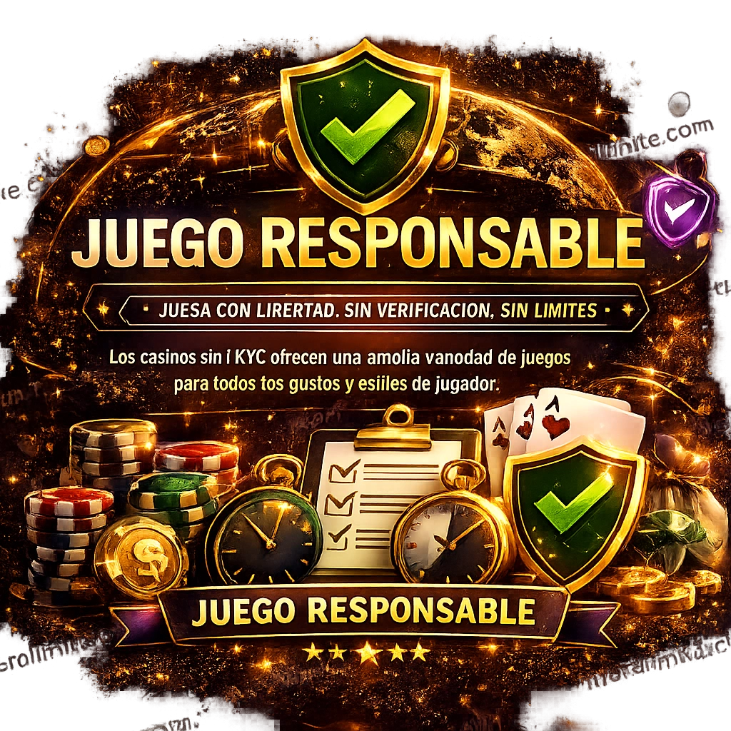 Juego Responsable en Casinos Sin KYC