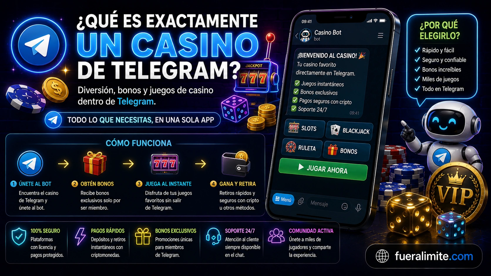 ¿Qué es Exactamente un Casino de Telegram?