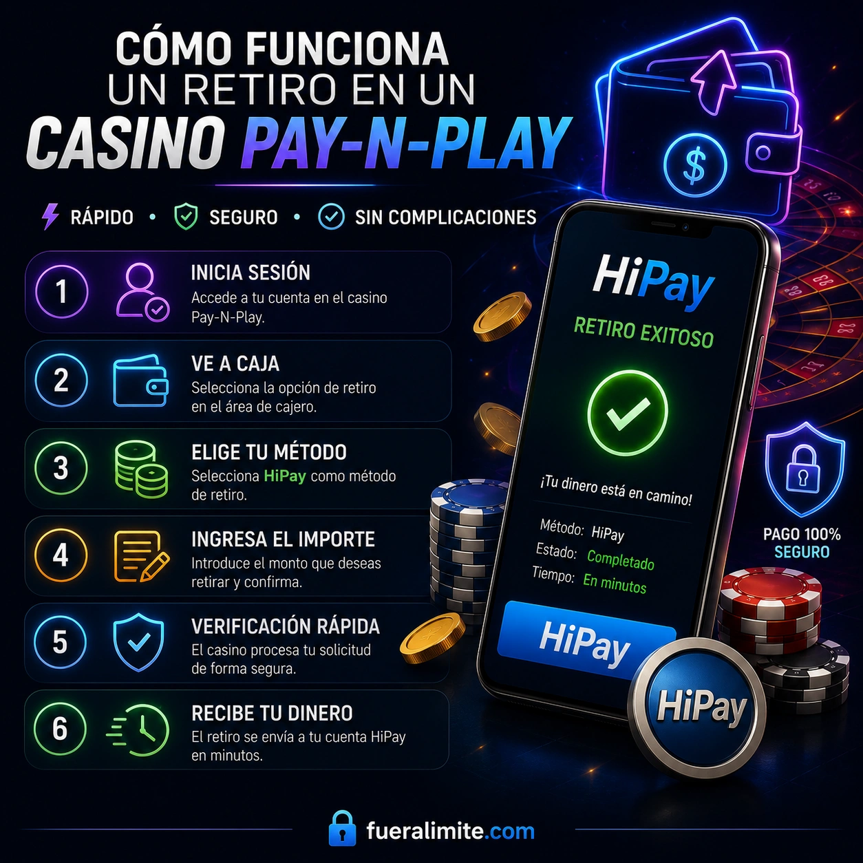 Cómo funciona un retiro en un casino Pay-N-Play Cómo funciona un retiro en un casino Pay-N-Play