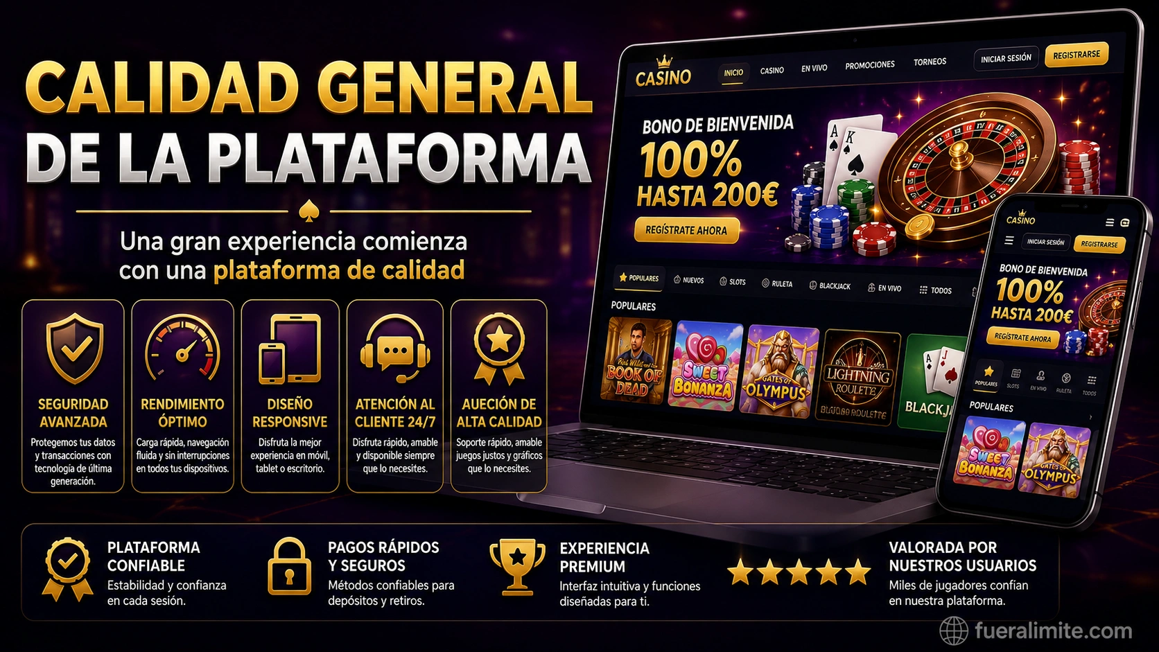 Calidad General de la Plataforma