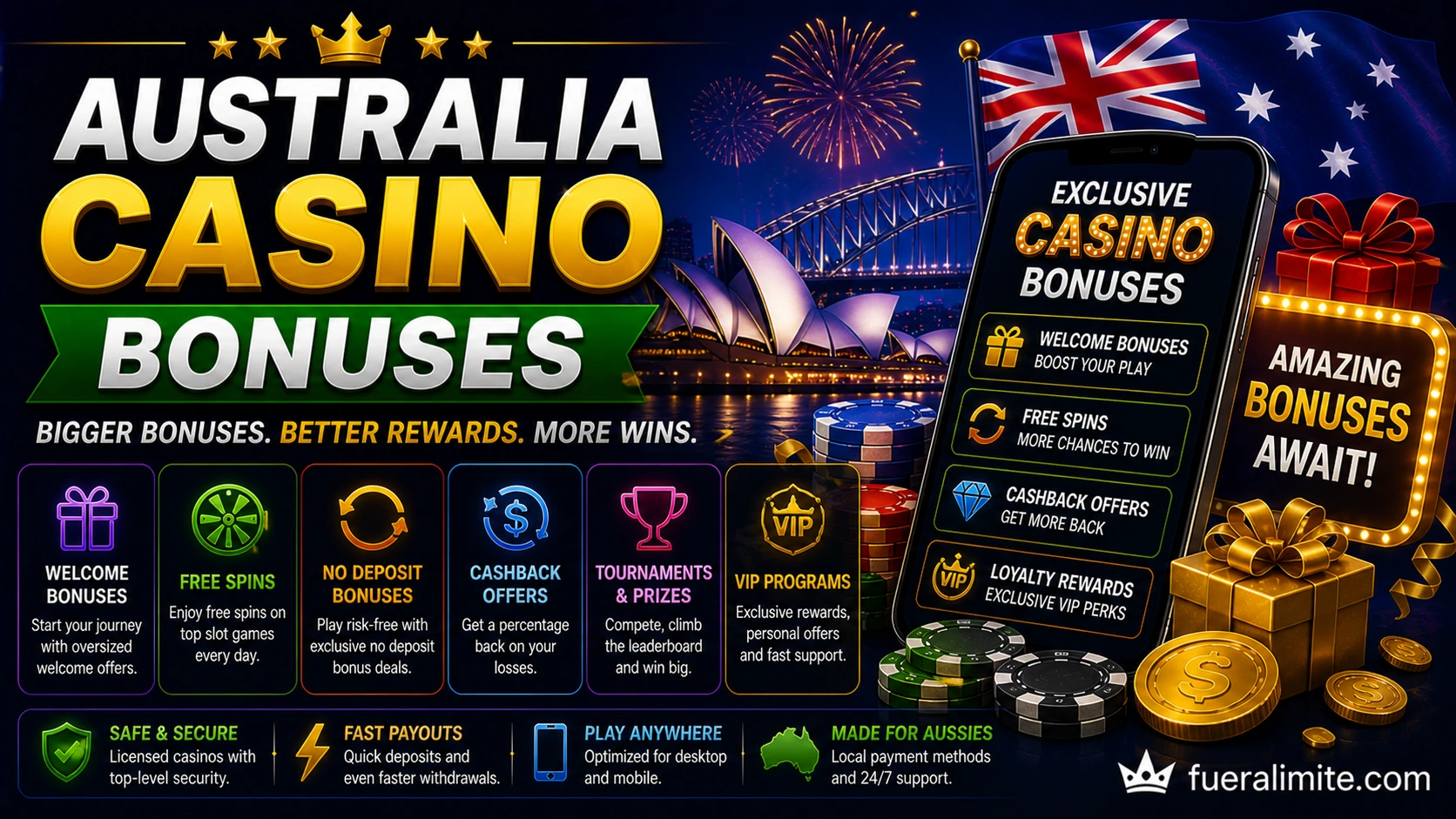 Australia Casino Bonuses Australia Casino Bonuses