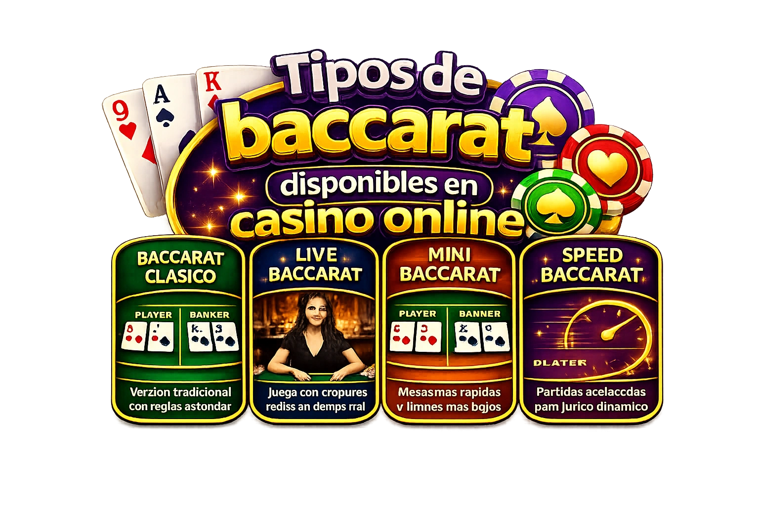 Tipos de baccarat disponibles en casino online Tipos de baccarat disponibles en casino online