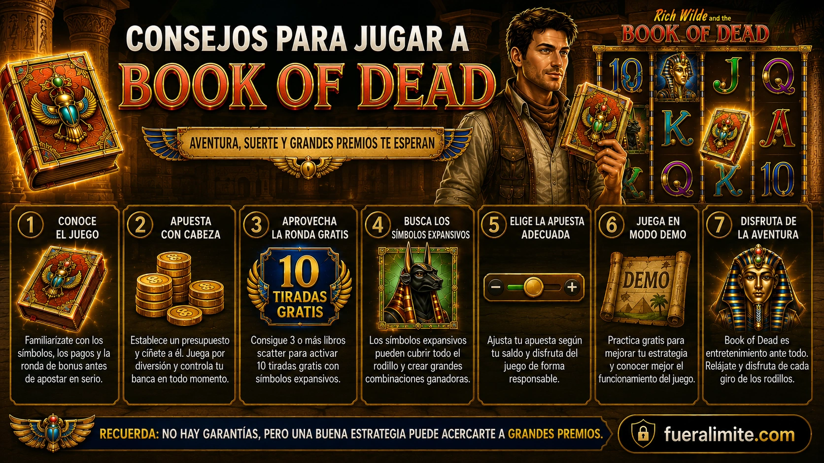 Consejos para Jugar a Book of Dead