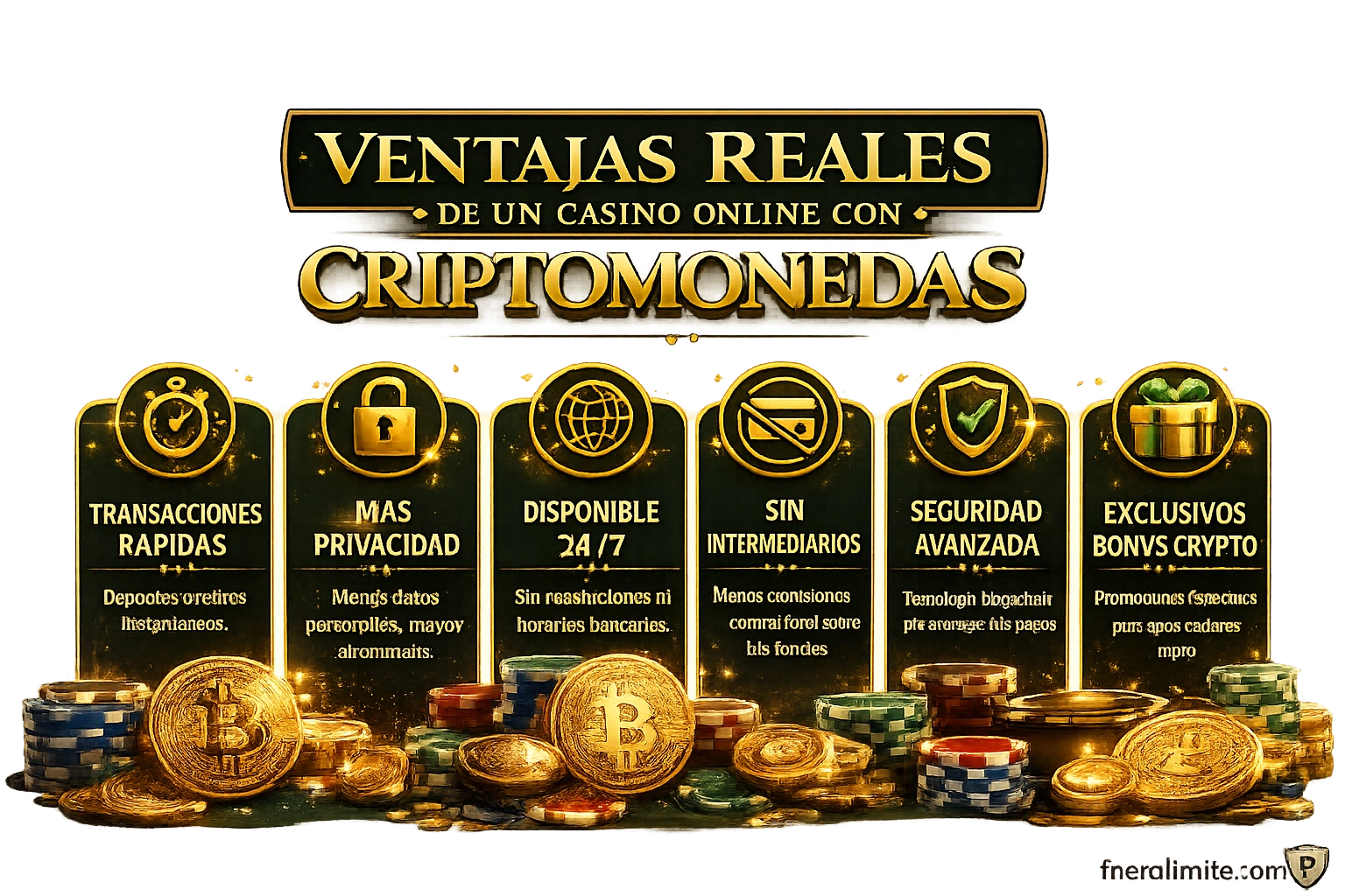 Ventajas reales de un casino online con criptomonedas