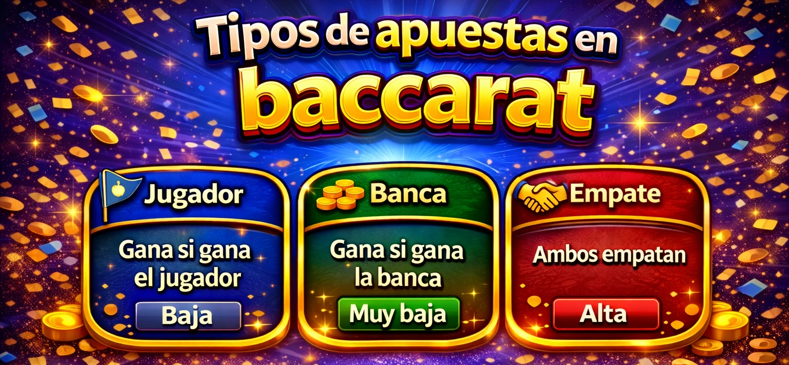 Tipos de apuestas en baccarat Tipos de apuestas en baccarat