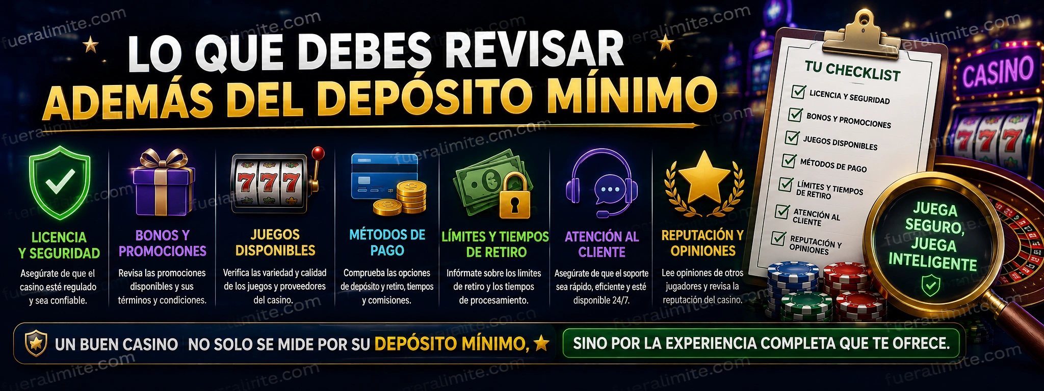 Lo que Debes Revisar Además del Depósito Mínimo