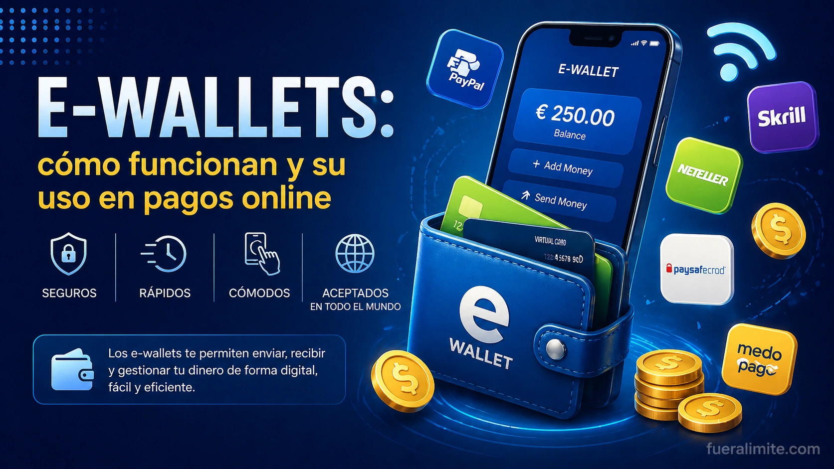 E-wallets: cómo funcionan y su uso en pagos online E-wallets: cómo funcionan y su uso en pagos online