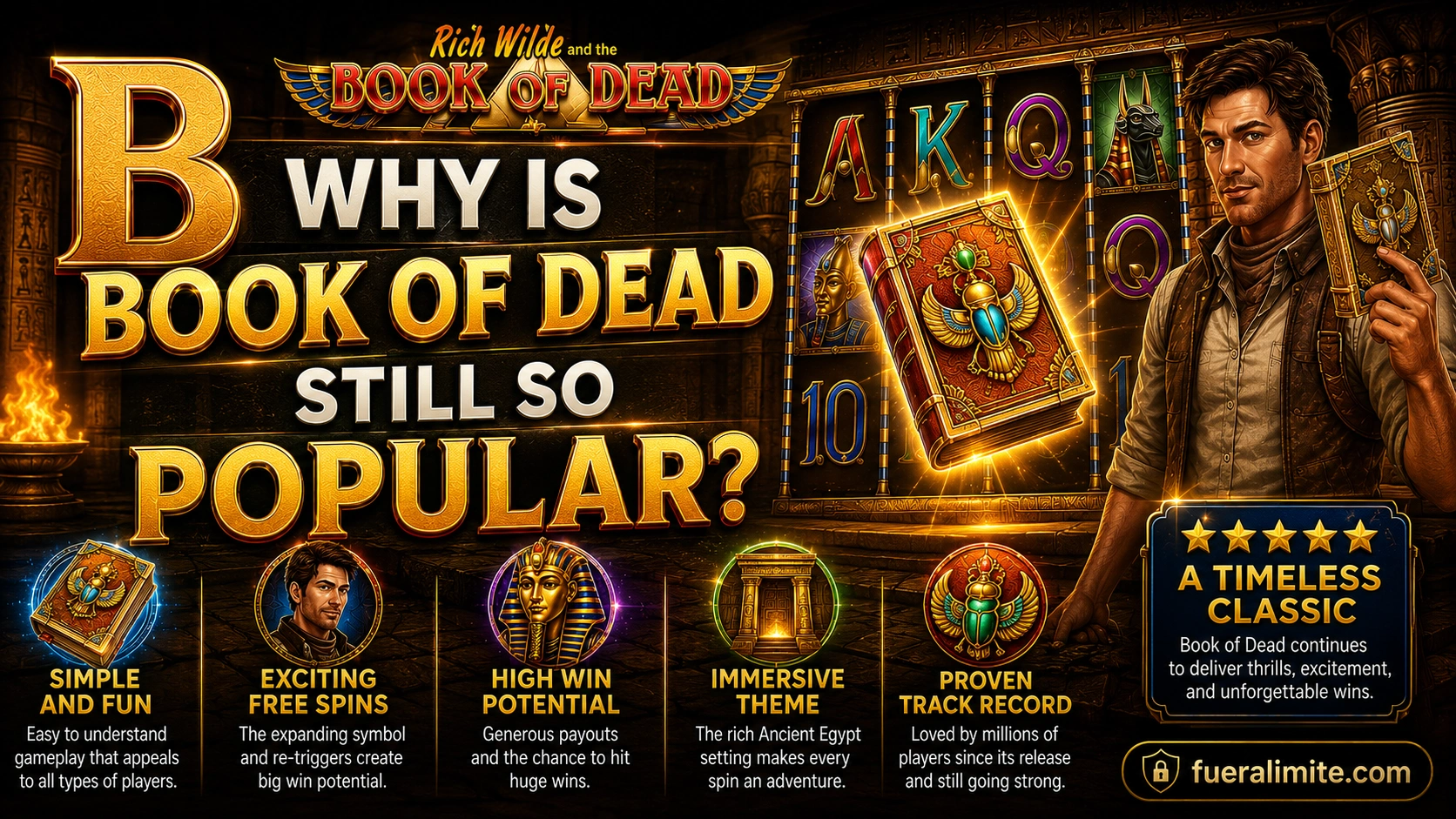 Why Is Book of Dead Still So Popular? Why Is Book of Dead Still So Popular?