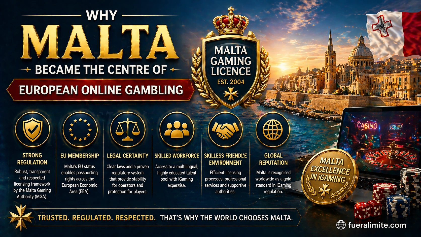 Why Malta Became the Centre of European Online Gambling