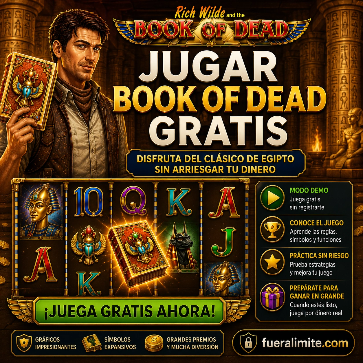 Jugar Book of Dead Gratis: Modo Demo