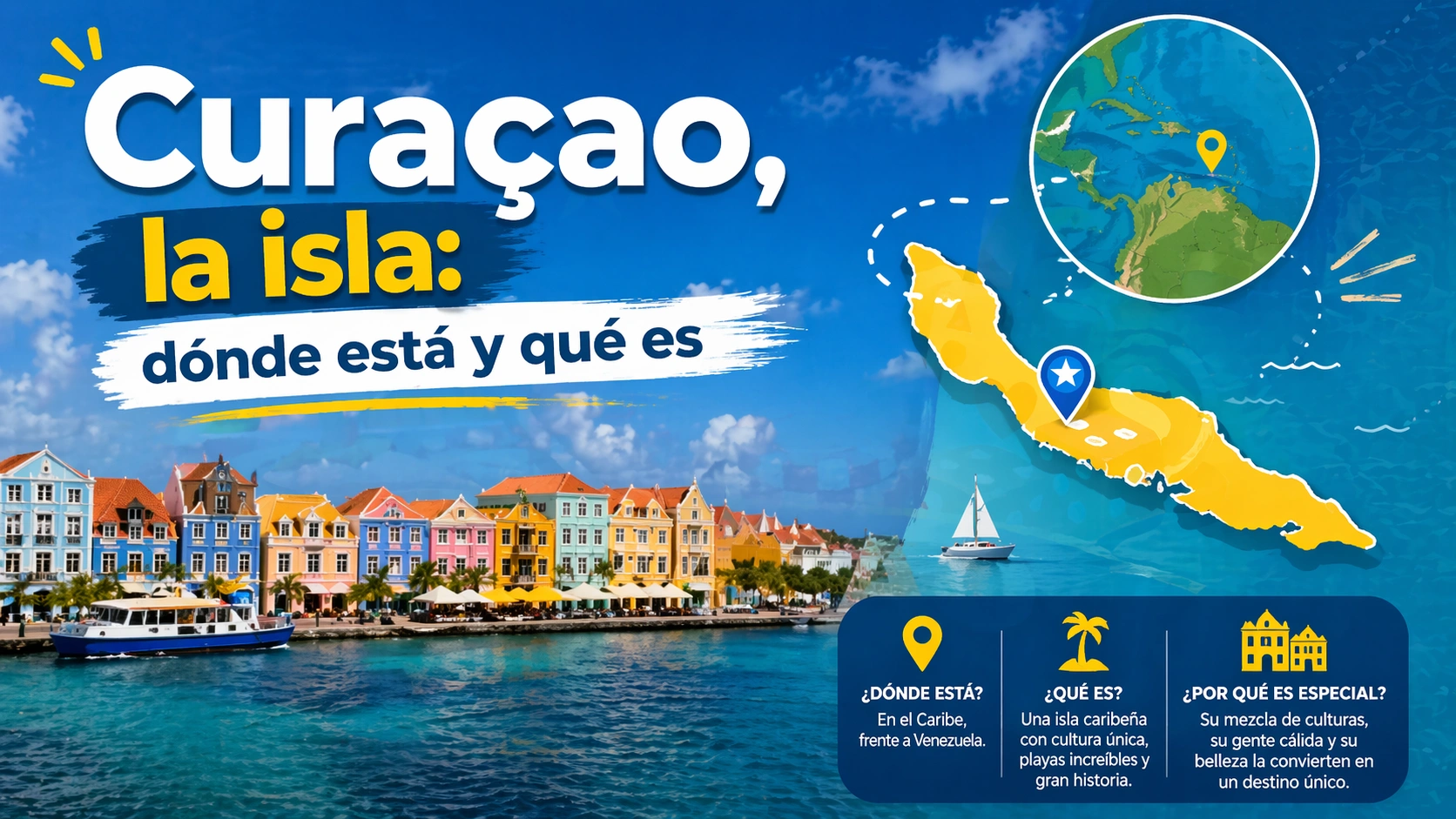 Curaçao, la isla: dónde está y qué es Curaçao, la isla: dónde está y qué es