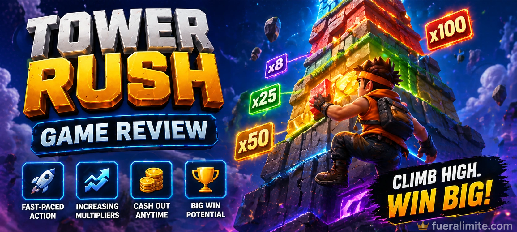 Tower Rush Game Review 2026: How High Can You Climb? Tower Rush Game Review 2026: How High Can You Climb?