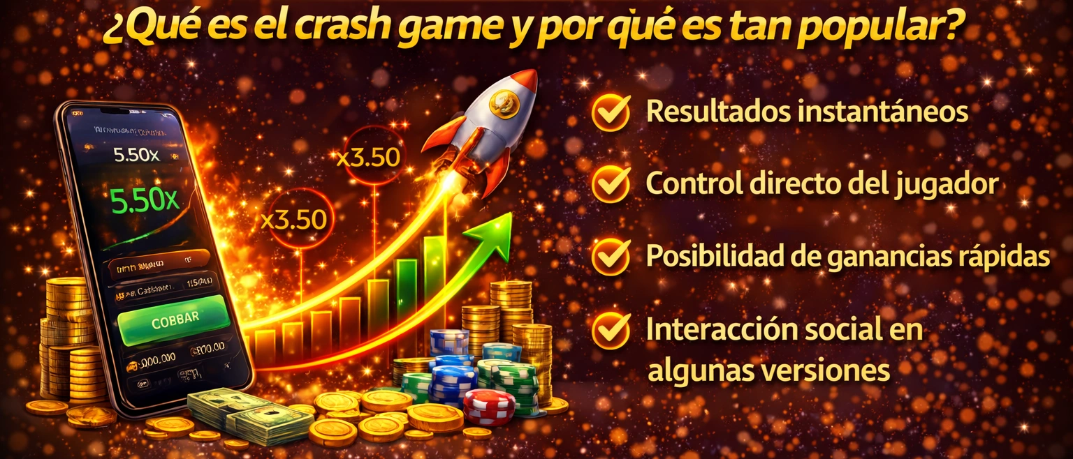 ¿Qué es el crash game y por qué es tan popular? ¿Qué es el crash game y por qué es tan popular?