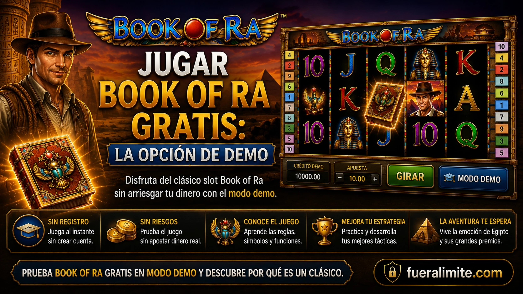Jugar Book of Ra Gratis: La Opción de Demo