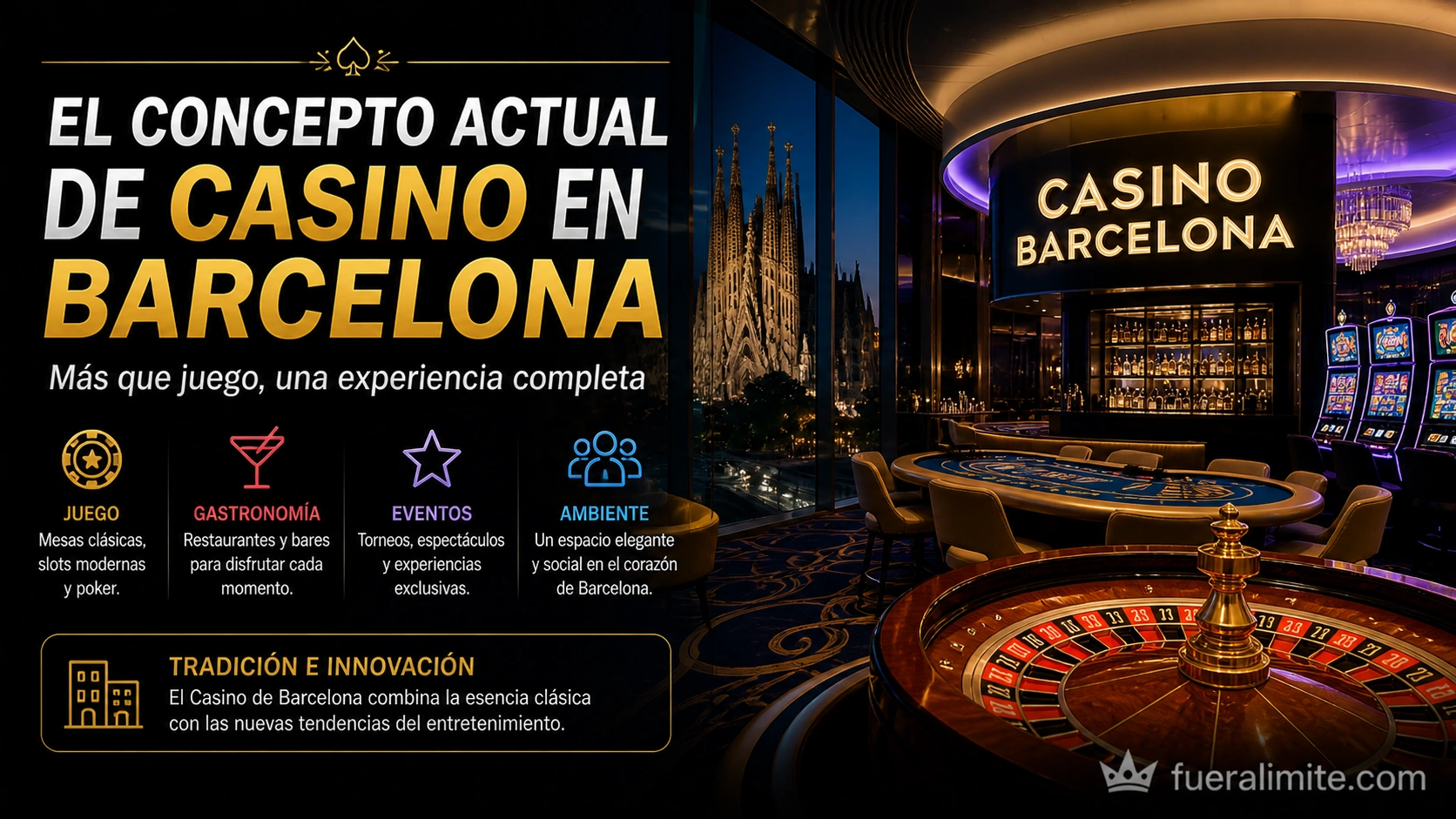 El concepto actual de casino en Barcelona El concepto actual de casino en Barcelona
