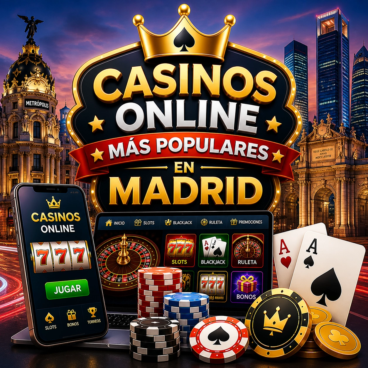 Casinos Online Más Populares en Madrid
