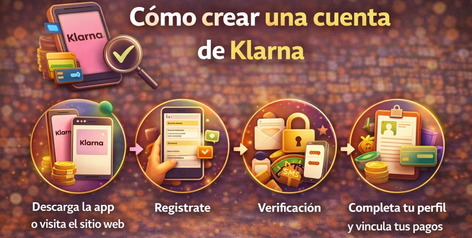 Cómo crear una cuenta de Klarna Cómo crear una cuenta de Klarna
