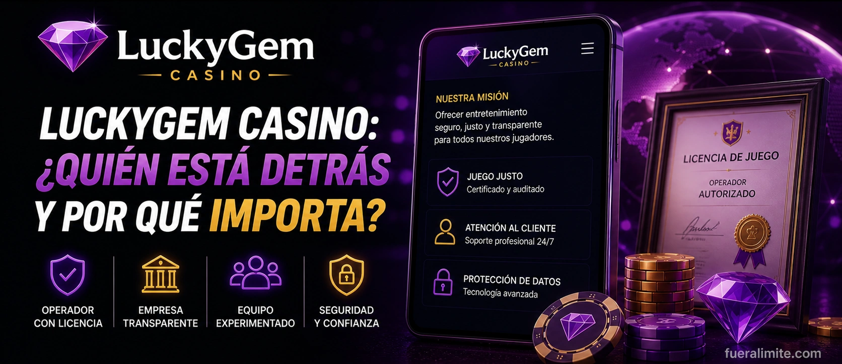 LuckyGem Casino: Quién Está Detrás y Por Qué Importa