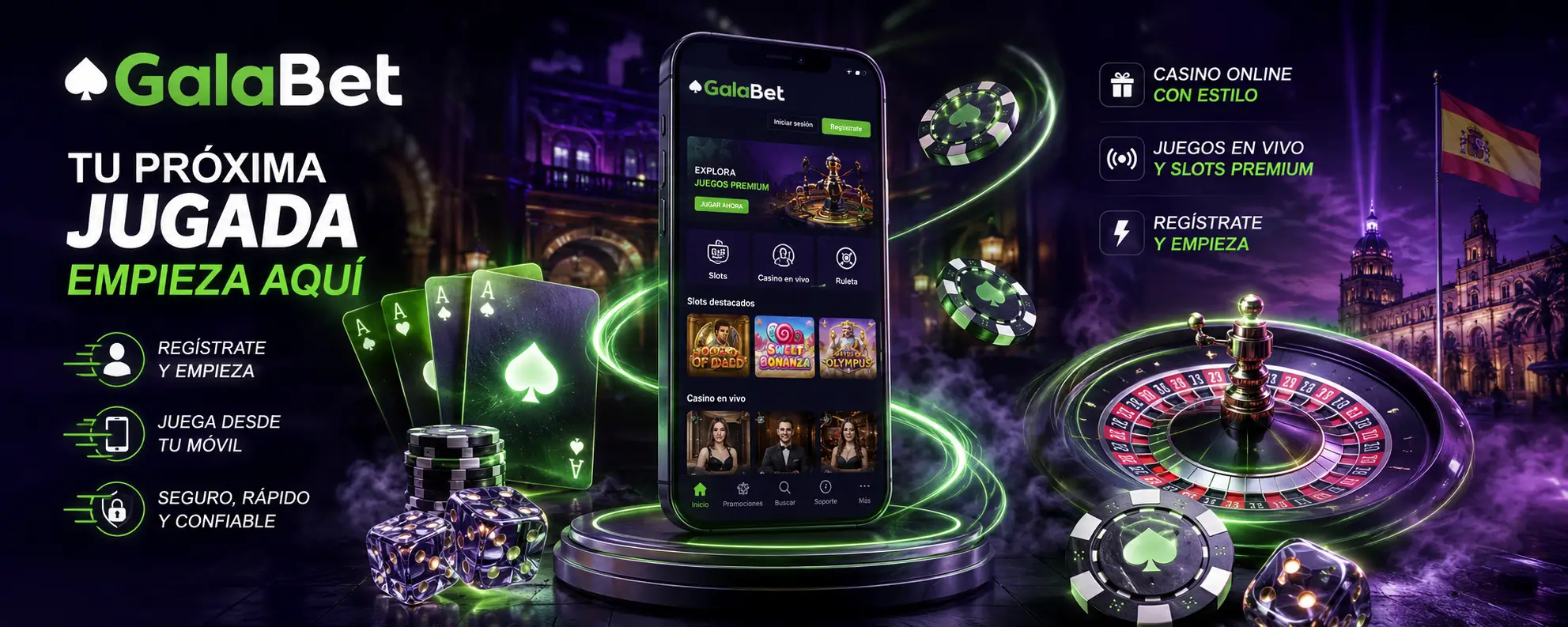 GalaBet Casino España 2026: opiniones, análisis y experiencia real