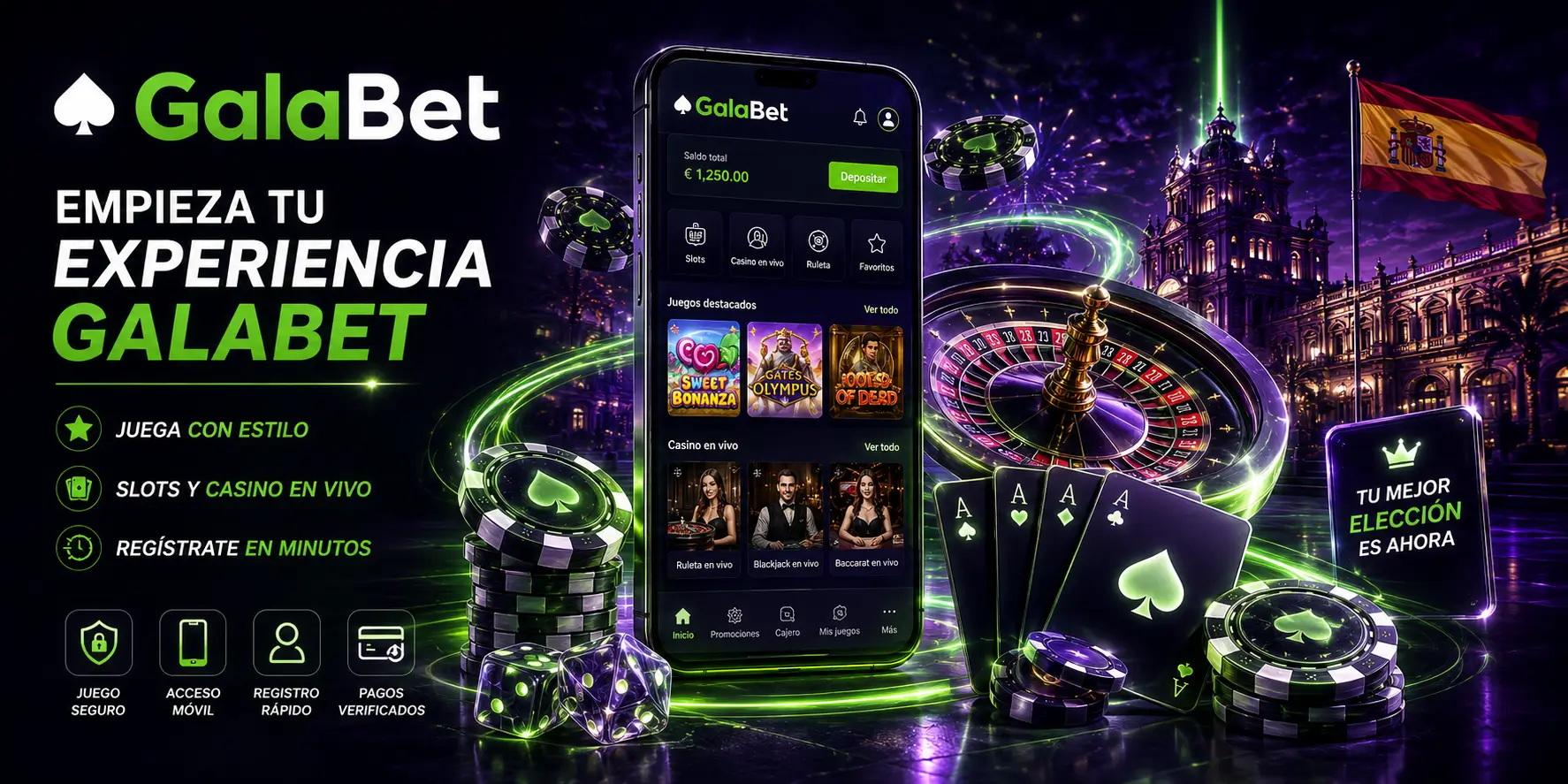 Nuestra valoración editorial GalaBet Casino