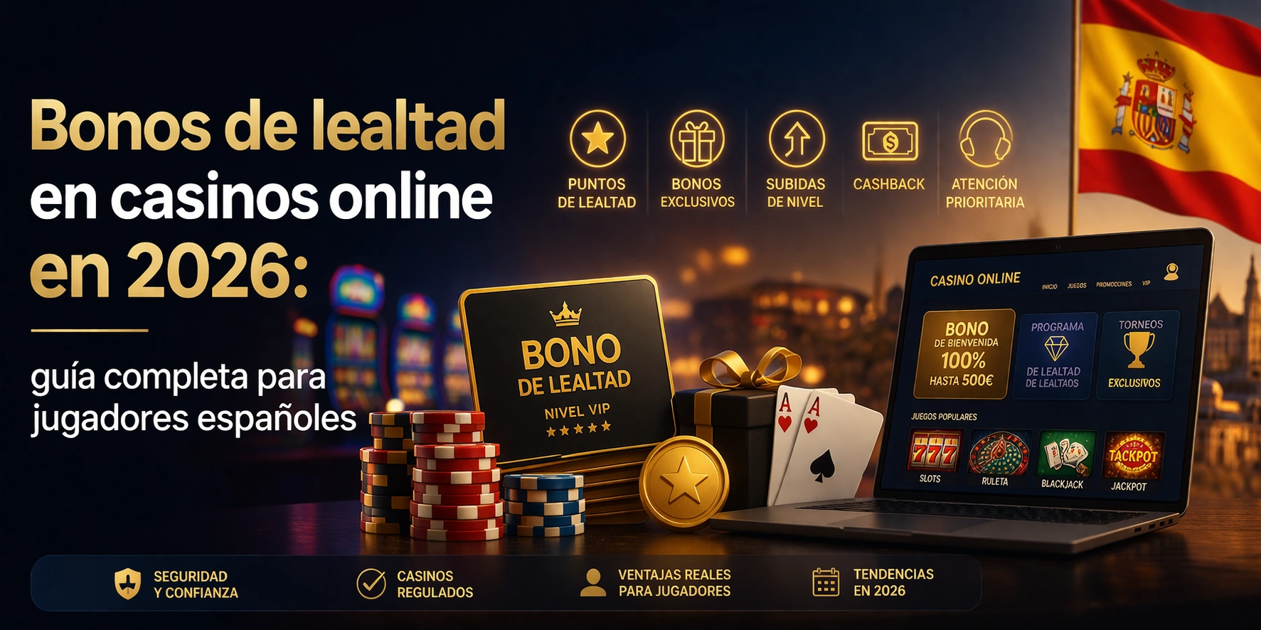 Bonos de lealtad en casinos online en 2026: guía completa para jugadores españoles Bonos de lealtad en casinos online en 2026: guía completa para jugadores españoles