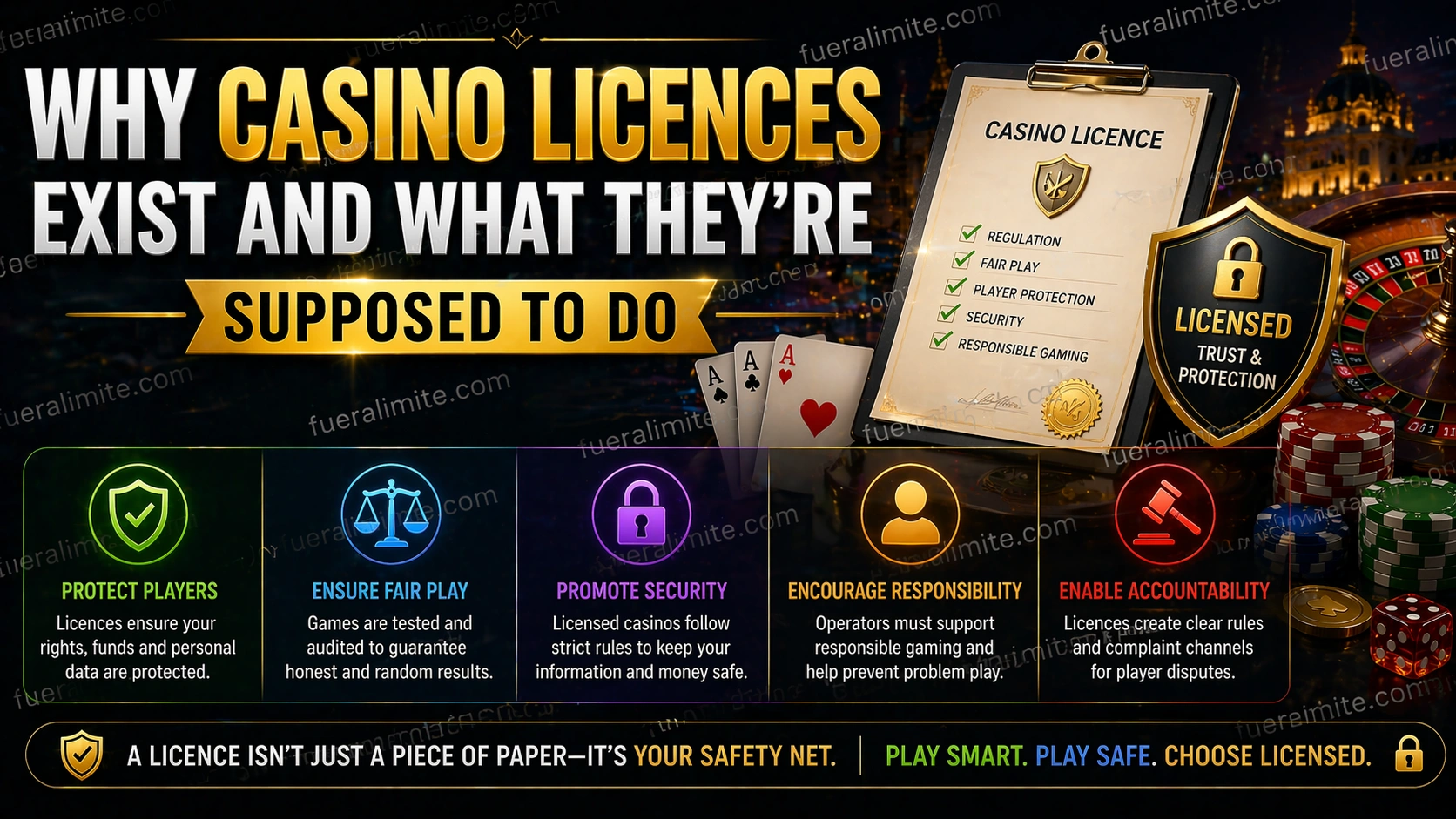 Why Casino Licences Exist and What They're Supposed to Do