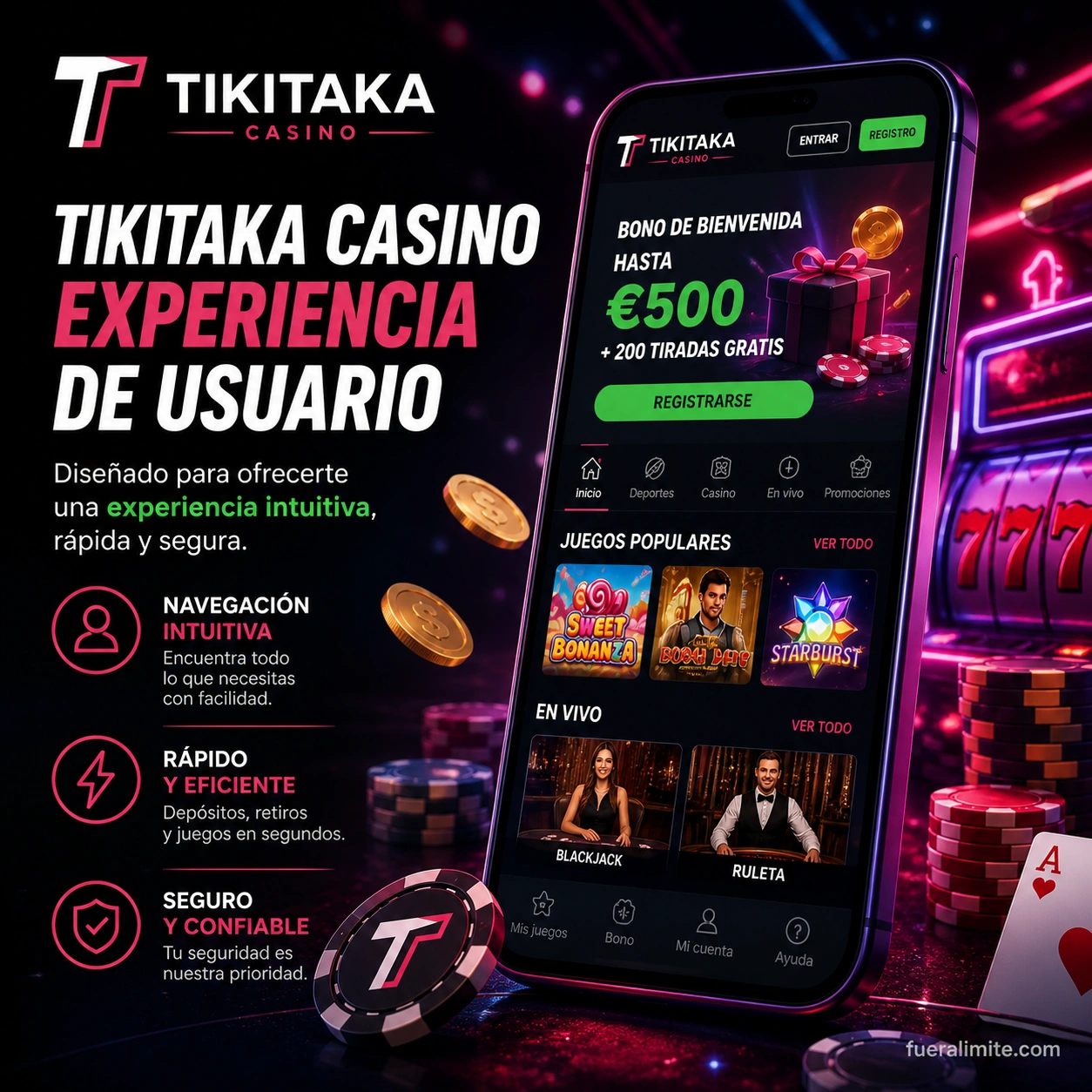 Tikitaka Casino Experiencia de Usuario