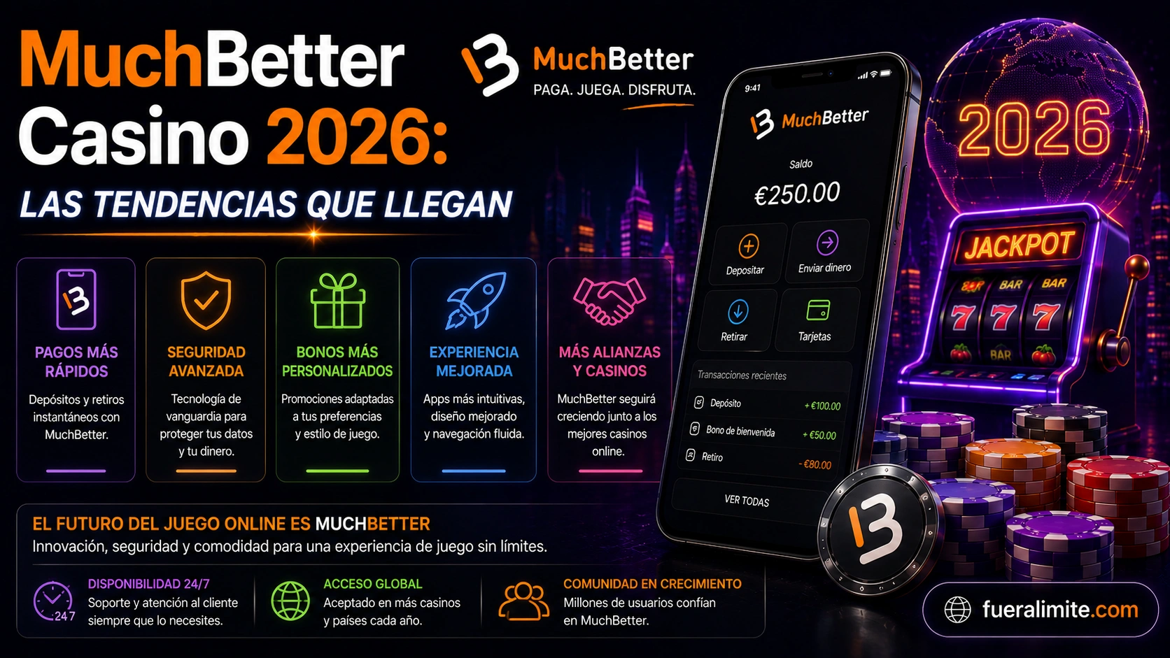 MuchBetter Casino 2026: Las Tendencias que Llegan