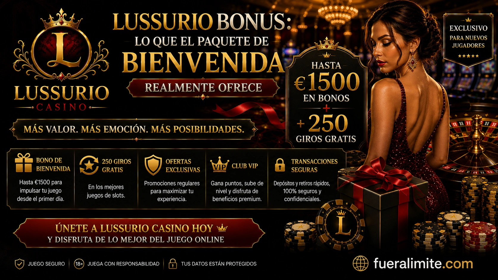 LUSSURIO Bonus: Lo que el Paquete de Bienvenida Realmente Ofrece LUSSURIO Bonus: Lo que el Paquete de Bienvenida Realmente Ofrece