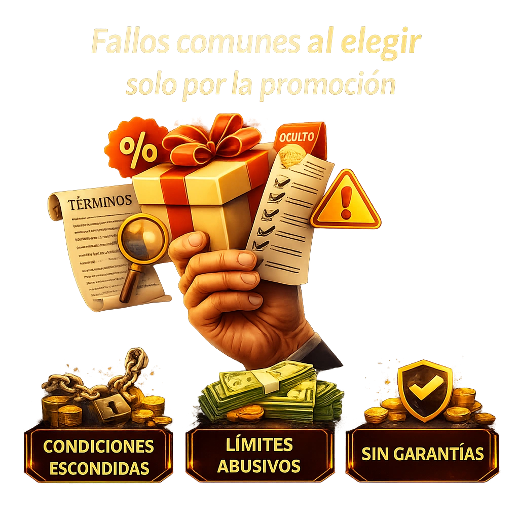 Fallos comunes al elegir solo por la promoción Fallos comunes al elegir solo por la promoción