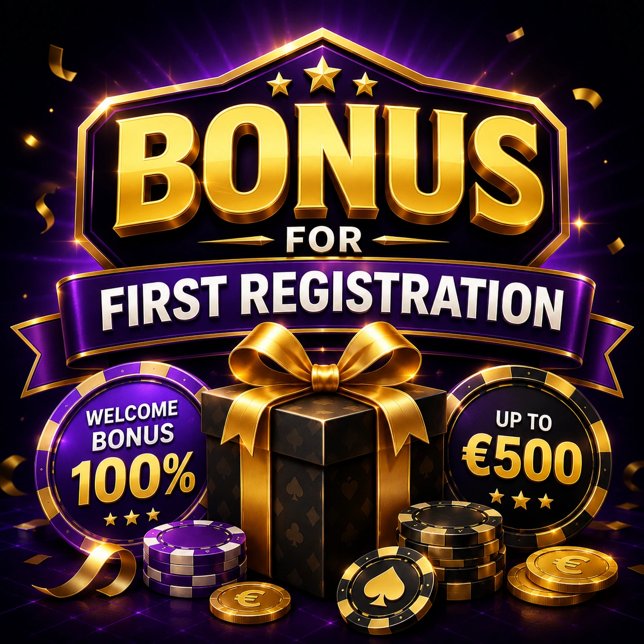 Bonus for First Registration