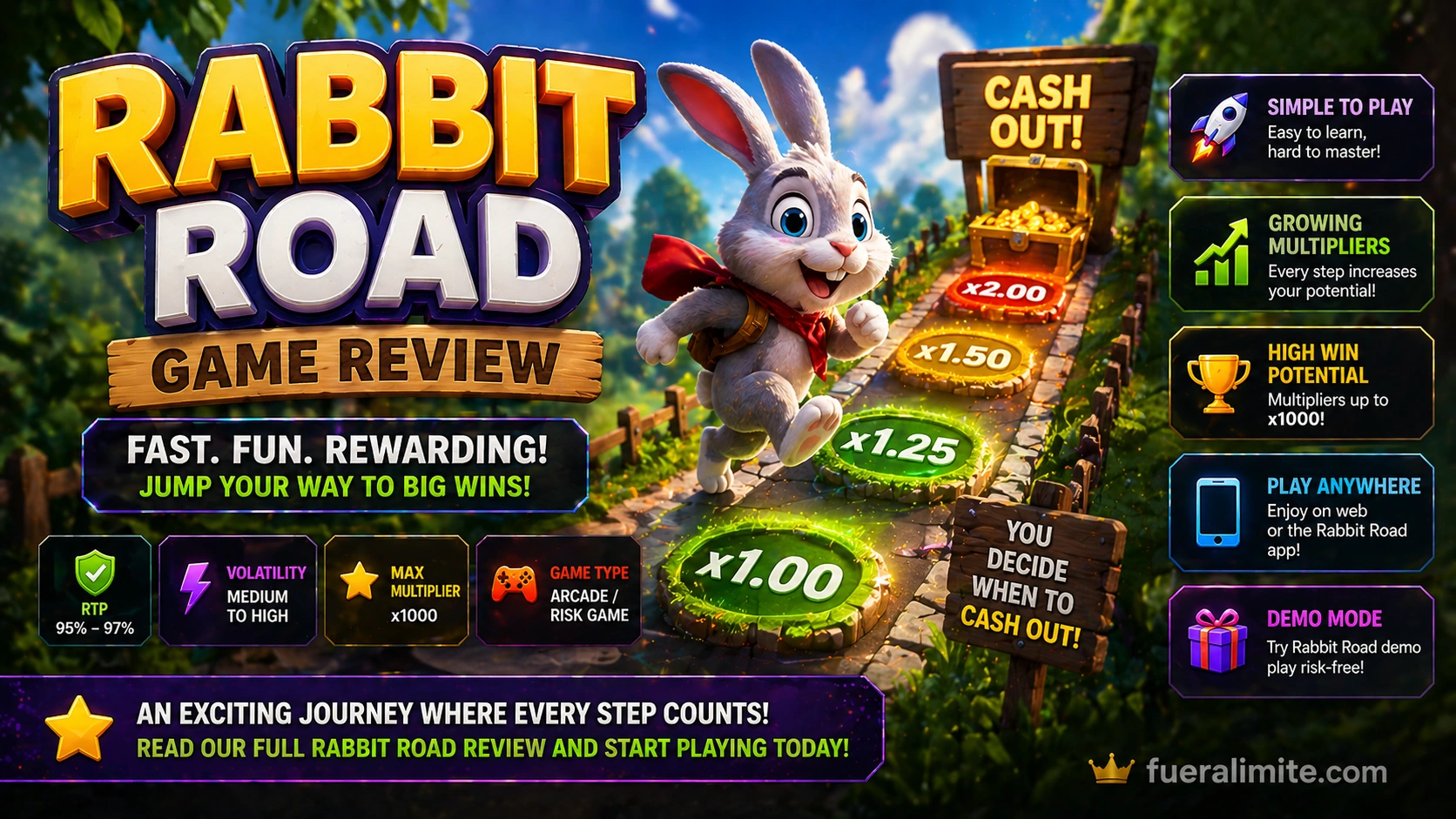 Rabbit Road Game Review 2026: The Crash Game with a Fluffy Twist Rabbit Road Game Review 2026: The Crash Game with a Fluffy Twist