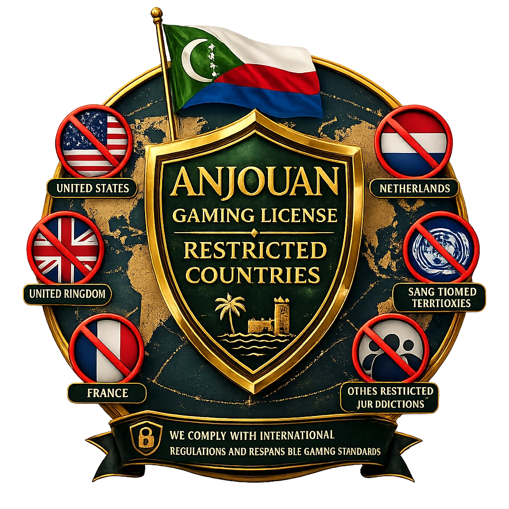 Anjouan Gaming License Restricted Countries