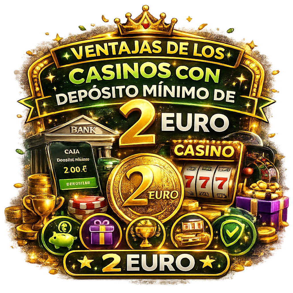 Ventajas de los casinos con depósito mínimo de 2 euro