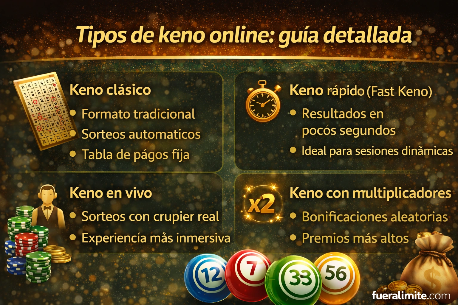 Tipos de keno online: guía detallada Tipos de keno online: guía detallada