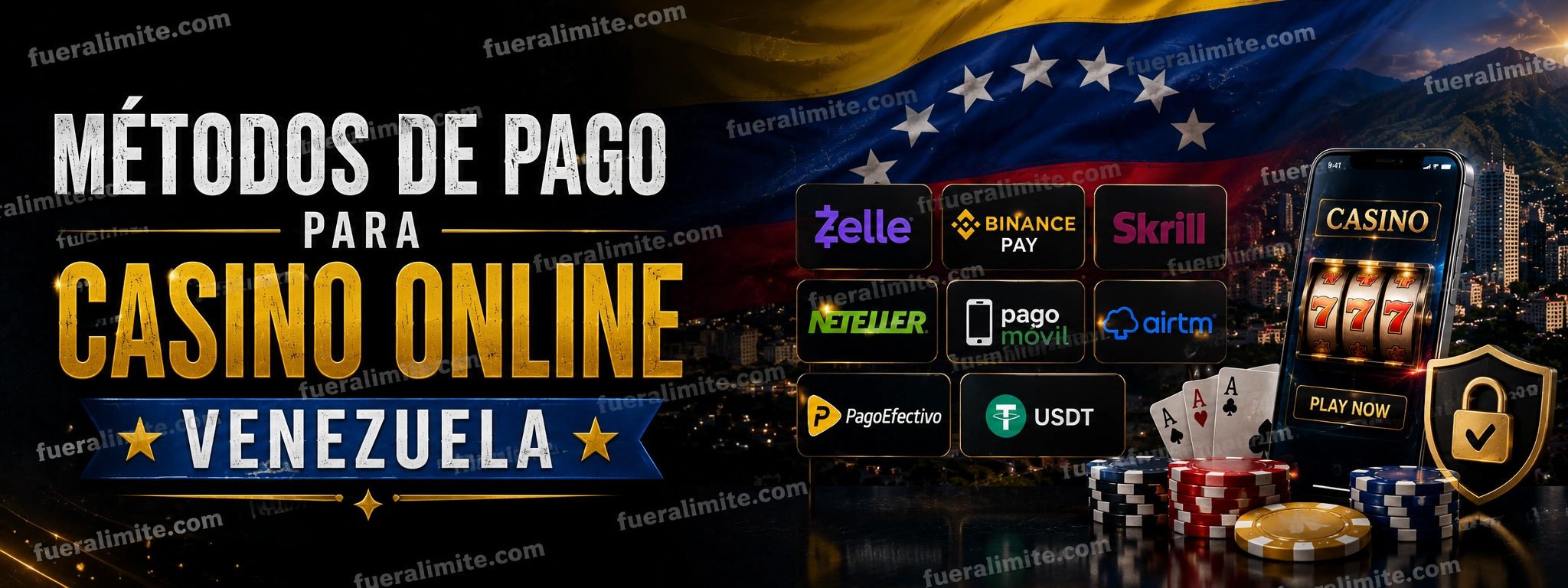 Métodos de Pago para Casino Online Venezuela