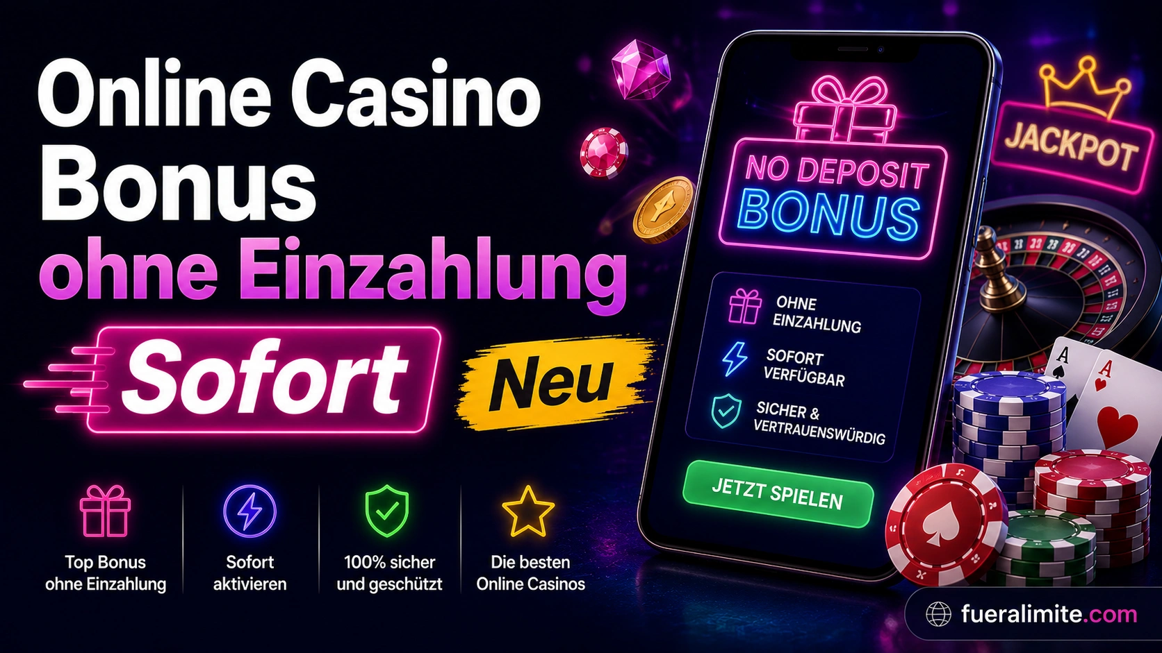 Online Casino Bonus ohne Einzahlung Sofort Neu: Las Novedades de 2026
