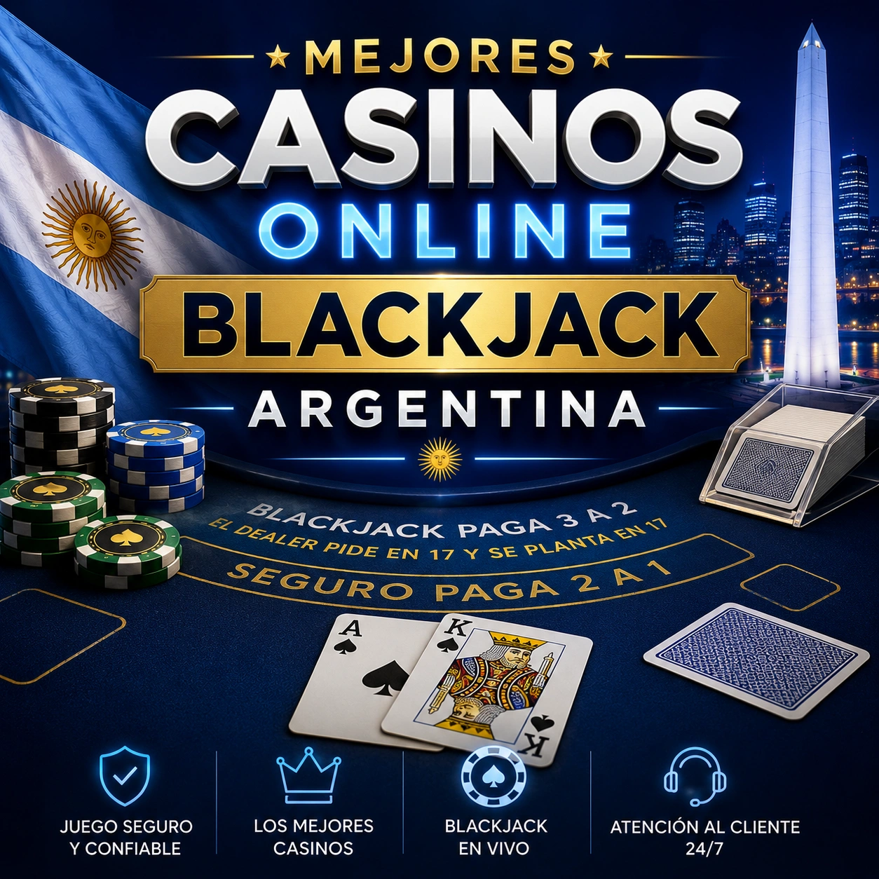Mejores Casinos Online Blackjack Argentina