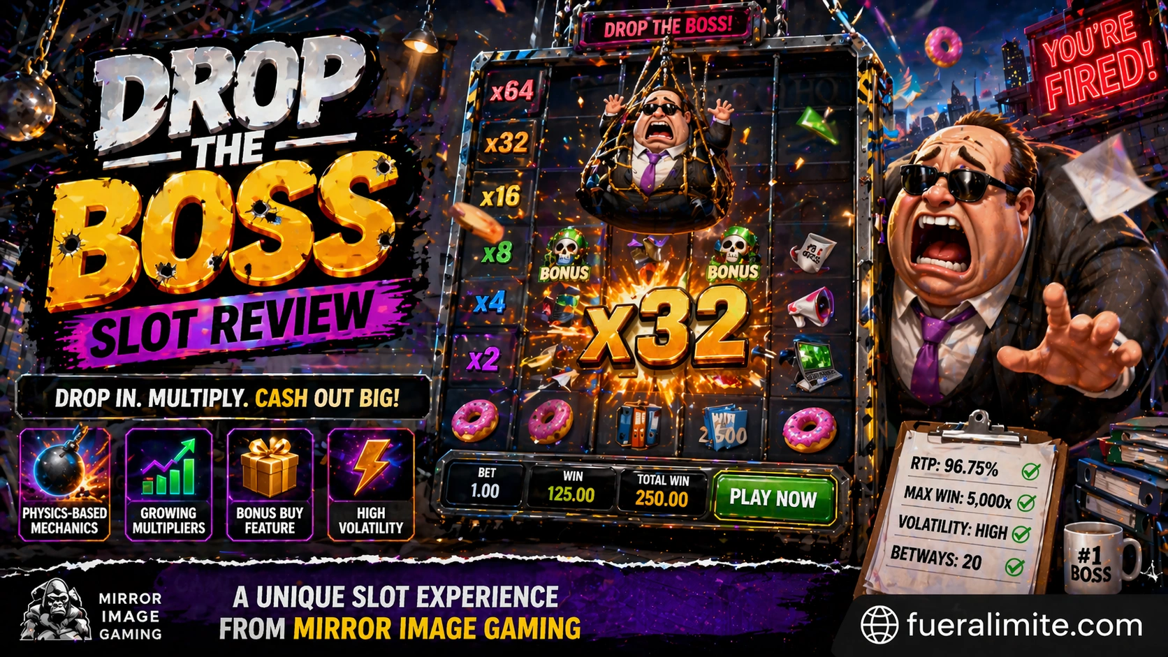Drop the Boss Slot Review 2026 Drop the Boss Slot Review 2026